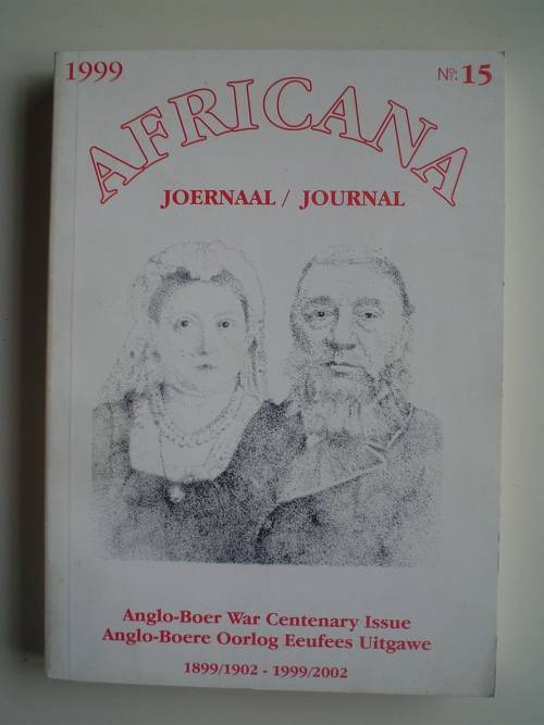1999 Africana Joernaal Journal - Anglo-Boer War Centenary Issue