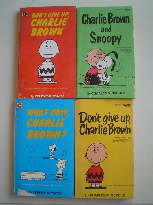 $ x Charlie Brown books  - Schulz