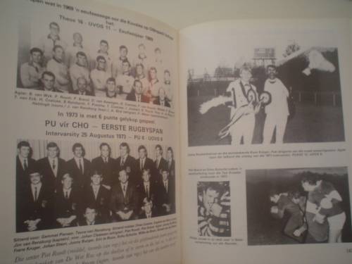 PUK - Rugby  1906-1989   - Van Zyl