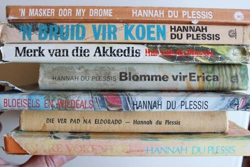 7 x Hannah du Plessis boeke