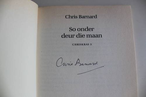 GETEKEN: Chris Barnard: So Onder Deur Die Maan - Chriskras 3