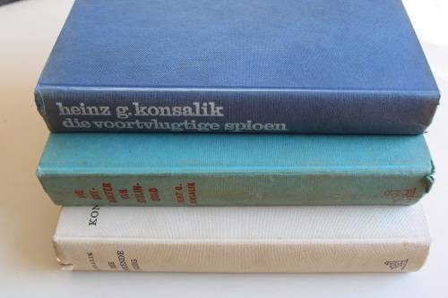 Konsalik - Geskende gesig, voortvlugtige spioen, snydokter Stalingrad