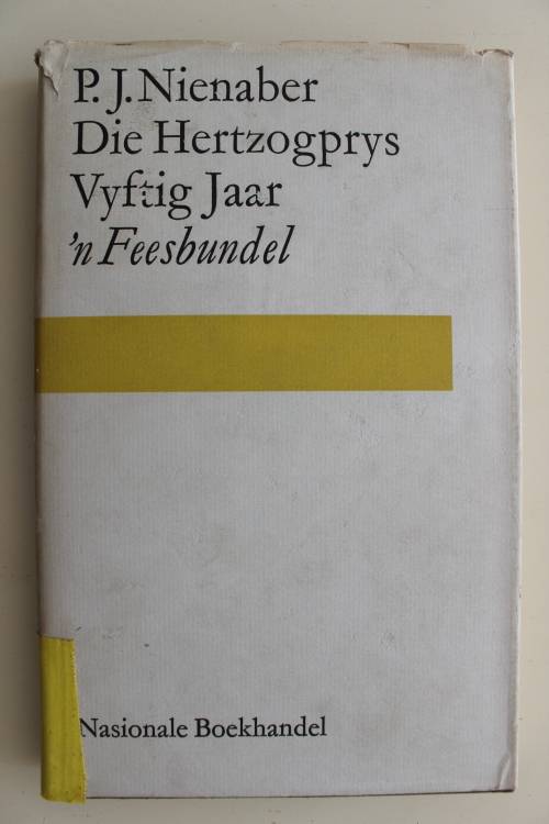 Hertzogprys Vyftig jaar Feesbundel -  P J Nienaber
