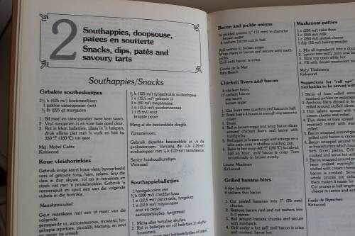 Trakteer die Troepe - Treat the Troops  - Resepte recipes