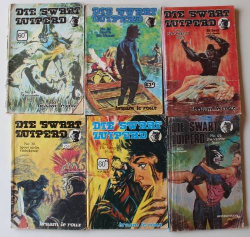 6 x Die Swart Luiperd sirkel reeks