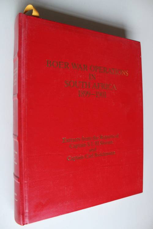 Boer War Operations in South Africa 1899-1901