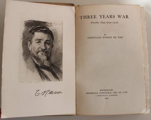 Three Years War -  General Christiaan de Wet