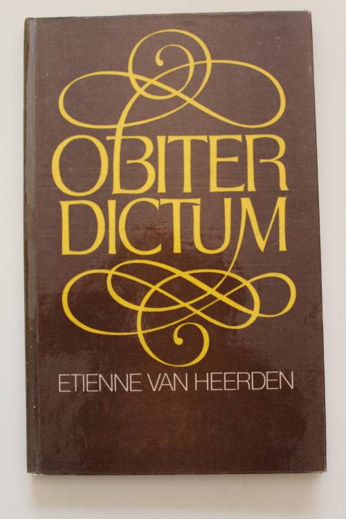 Obiter Dictum - Etienne van Heerden - Gedigte