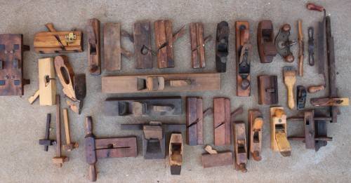35 x Planer items  - Skaaf / skawe  - Vintage antique collection