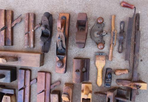 35 x Planer items  - Skaaf / skawe  - Vintage antique collection