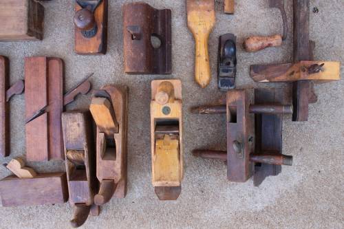 35 x Planer items  - Skaaf / skawe  - Vintage antique collection