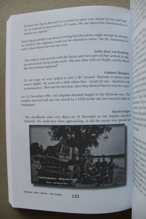 Operation Askari 1983/84: War Journal - Dawid Lotter