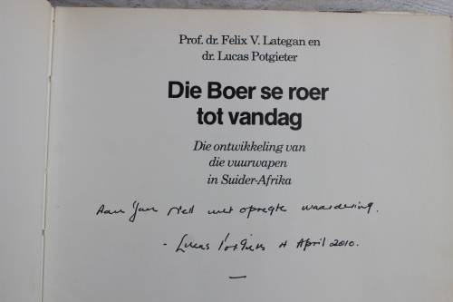 GETEKEN: Die Boer se Roer tot Vandag -  Felix V. Lategan & dr. Lucas Potgieter