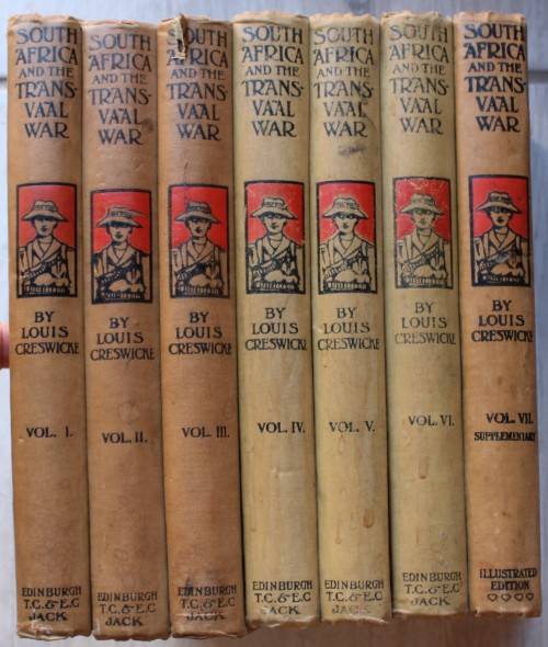 South Africa and the Transvaal War. Volumes 1-7 i by Louis Creswicke 1900 - 1902