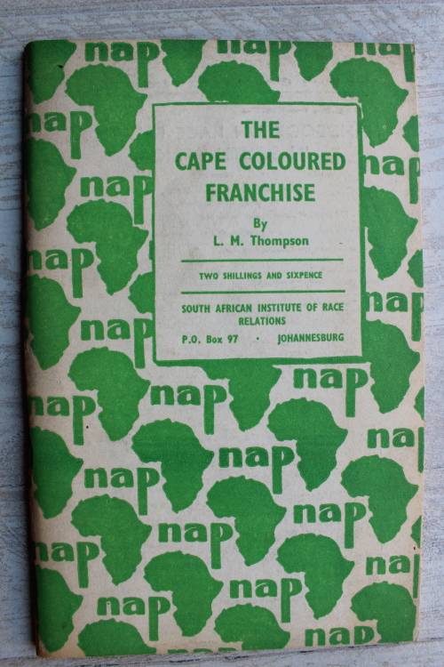 The Cape Coloured Franchise - Thomson