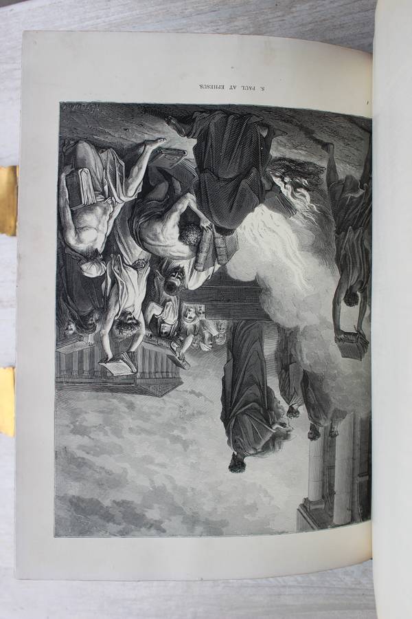 1851 - Illustrated National Holy Bible with Commentaries of Scott & Henry