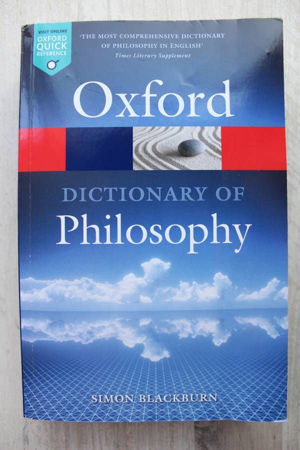 Oxford Dictionary of Philosophy - Blackburn