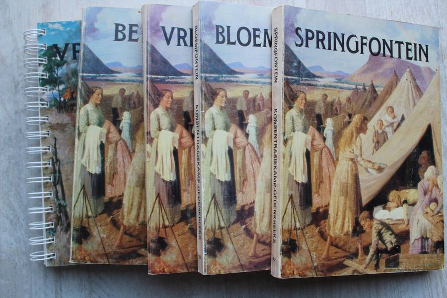 A.W.G. Raath & R.M. Louw - Die Konsentrasiekamp-Gedenkreeks - 5 volumes