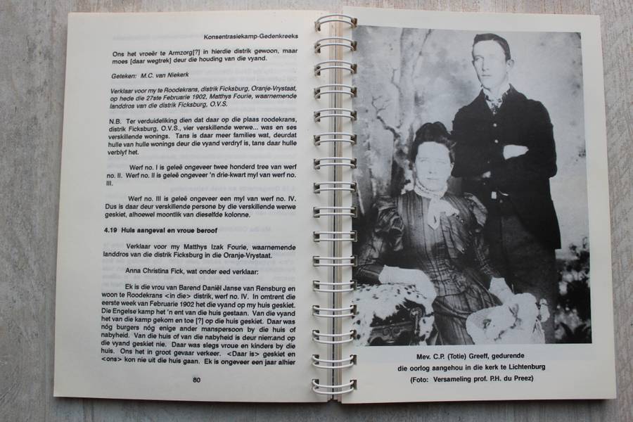 A.W.G. Raath & R.M. Louw - Die Konsentrasiekamp-Gedenkreeks - 5 volumes