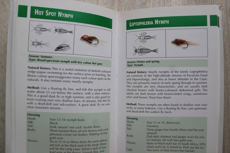 Freshwater flies South African Waters - Trout - Hansford-Steele
