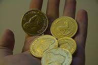 4 X 1 OZ KRUGER RANDS TO GO