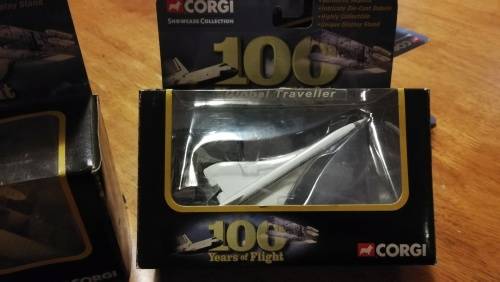 100 Years of flight Corgi Showcase collection