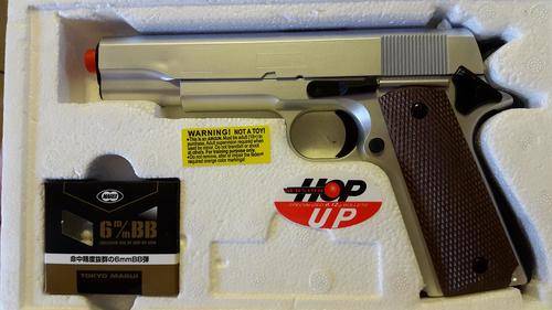 Airsoft Replica sport pistol BB Gun Air Soft Silver