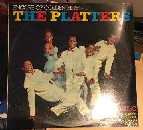 THE PLATTERS ~ SEALED MINT - ENCORE OF GOLDEN HITS (1987) LP - SA PRESS MINT SEALED