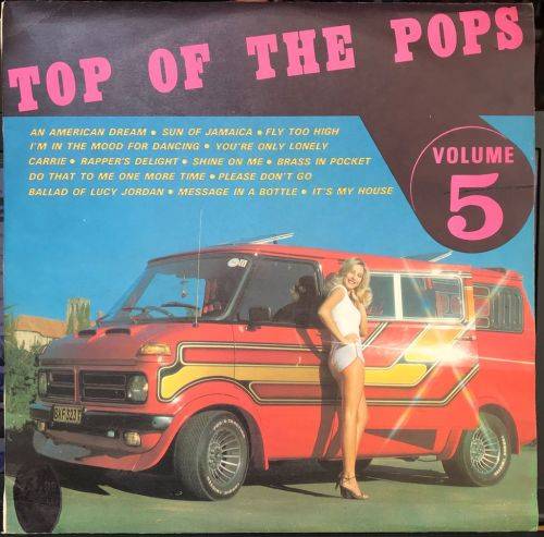 TOP OF THE POPS VOLUME 5 - Various Original Artists (LP)  RHODESIA Press 1979 VG+
