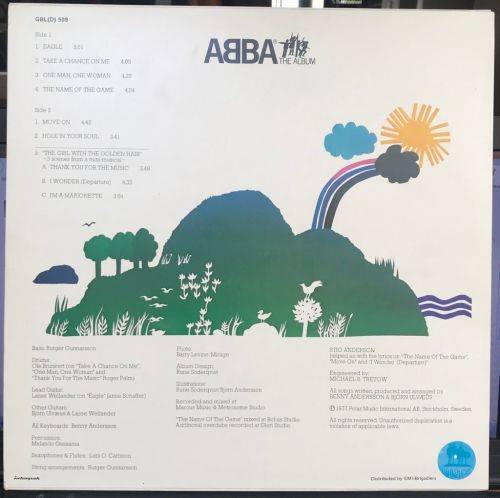 ABBA ~ THE ALBUM (LP) SUNSHINE LABEL SA PRESS 1977 EX