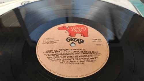 GREASE ~ Original Movie Soundtrack (1978) LP - SA Press RSO LABEL