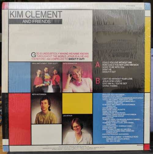 KIM CLEMENT - KIM CLEMENT AND FRIENDS (LP) SA PRESS 1984 EX+
