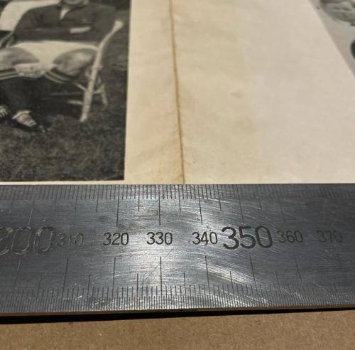 BRITISH LIONS SERIES 1955 SOUTH AFRICA RUGBY TEAM 4TH TEST PHOTOGRAPH + BRITISH TEAM PHOTO