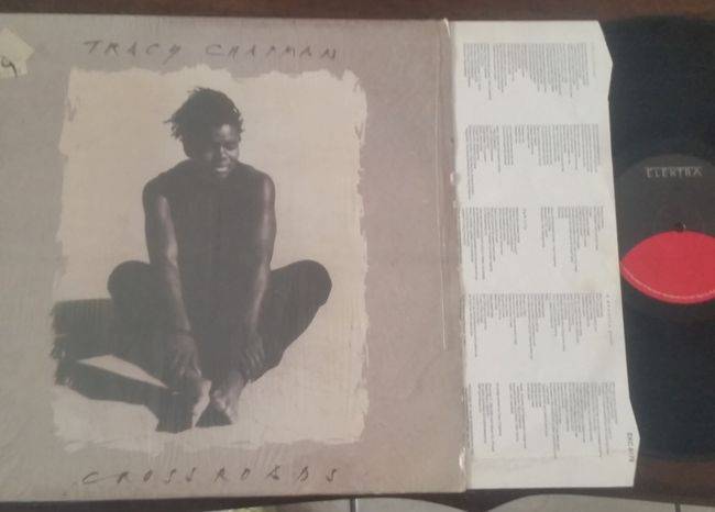 TRACY CHAPMAN ~ Crossroads (LP) SA Release 1989 VG+/EX