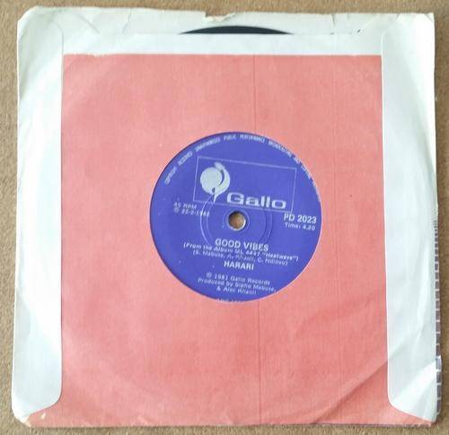 HARARI ~ Get Up And Dance / Good Vibes 1982 (45 Single) SA GALLO
