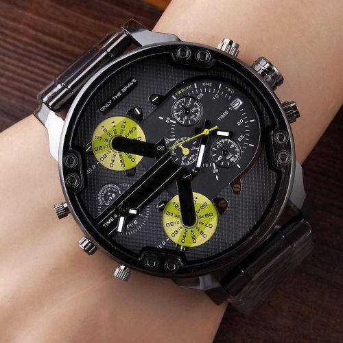 Men's US Fashion Luxury Watch Stainless Steel Sport Analog Quartz Wristwatches