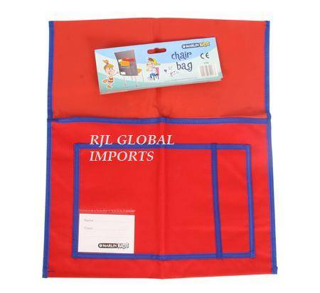 SCHOOL CHAIR BAG - ASSORTED SOLID COLOURS
