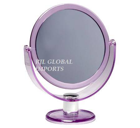 MIRROR PL-FRAME CLEAR SWIVEL 21cm ROUND