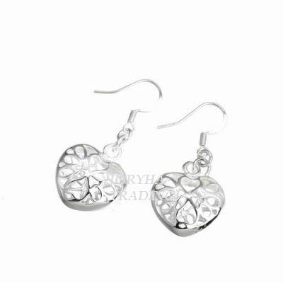 WEEKEND SPECIAL LISTING - SILVER HEART EARRINGS