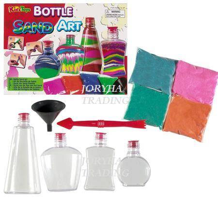 Art+Craft Set Sand Bottlesx4 30x23x5cm