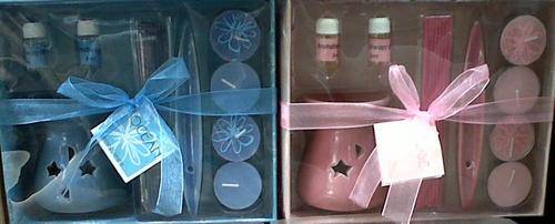 9 Pce Essential Oil Burner Set + Incense