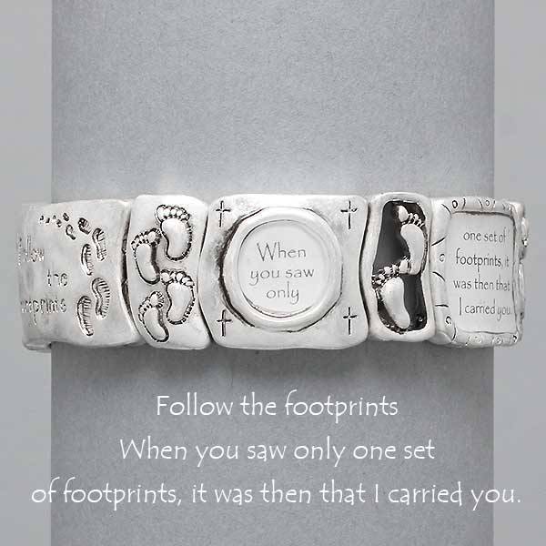FOLLOW THE FOOTPRINTS  (Made in USA)
