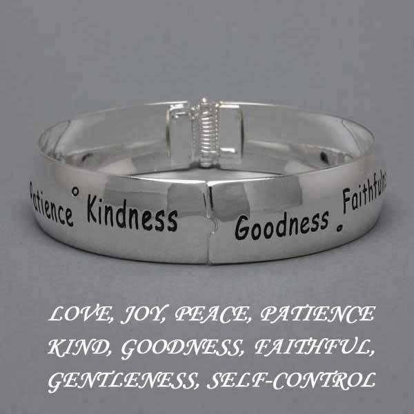 Fruits of the Spirit - Hinged Bracelet