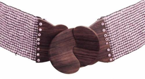 NEW ITEM - BEADED ELASTIC STRETCH BELTS - 4 COLOURS TO CHOOSE FROM