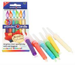 WONDER CANDLES - 6pce