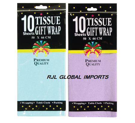 Gift Wrapping - Tissue Paper BLUE & LILAC- 100 Sheets