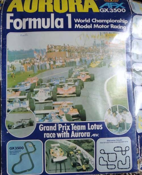 AURORA AFX GX3500 Formula 1 Set