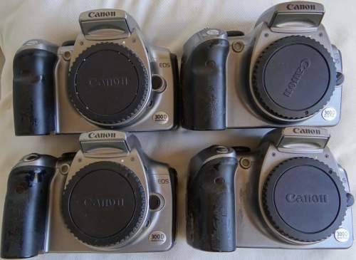 CANON EOS 300D x 4 Spares or Repair Only