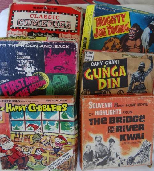 8mm Movie Films Job Lot