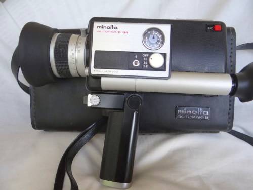 MINOLTA Autopak-8 D4 Super 8 Camera